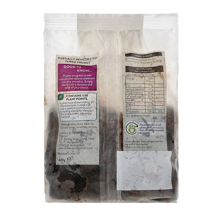 Holland & Barrett Luxury Soft Prunes 420g